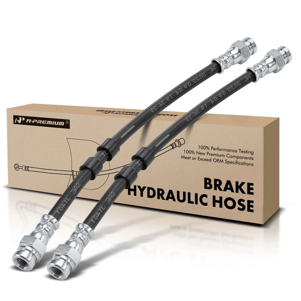 2 Pcs Rear Brake Hydraulic Hose for 2016 Scion iA