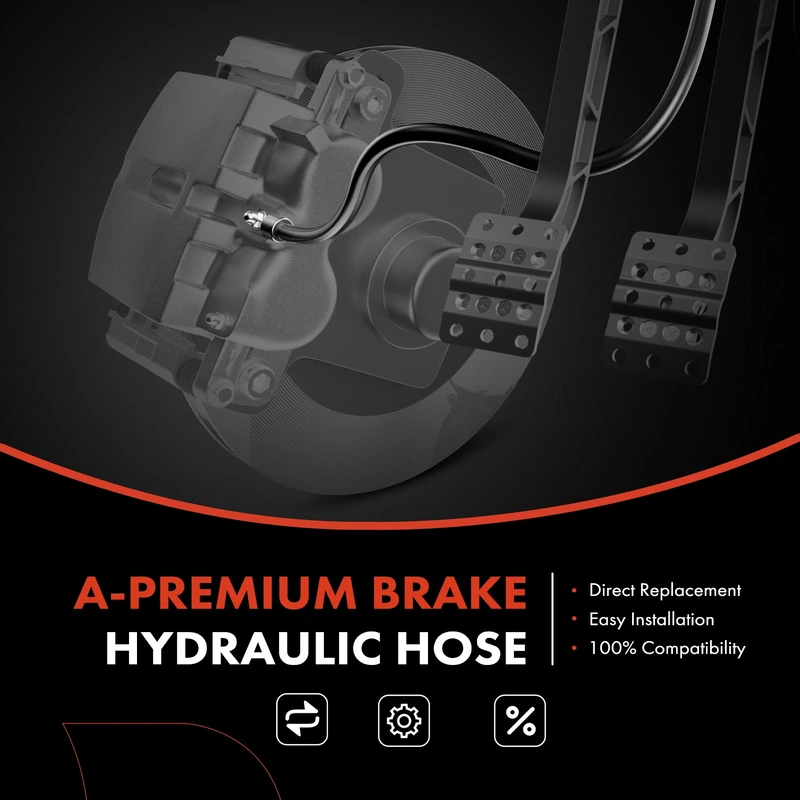 Rear Passenger Brake Hydraulic Hose for Honda CR-Z 2016