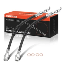 2 Pcs Rear Brake Hydraulic Hose
