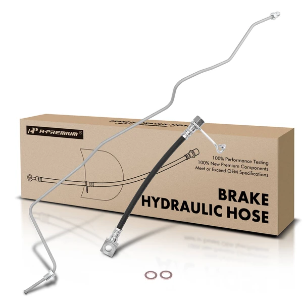 Rear Passenger Outer Brake Hydraulic Line for 2015-2018 Ram 3500