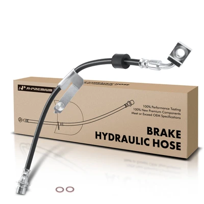 Rear Driver Brake Hydraulic Line