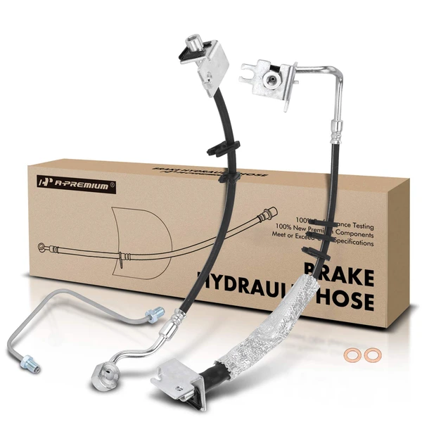 Front Passenger Brake Hydraulic Hose for Ram 2500 3500 2017-2018 RWD