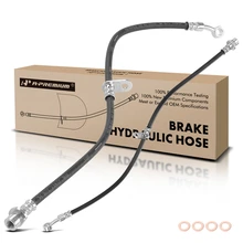 2 Pcs Front Brake Hydraulic Hose