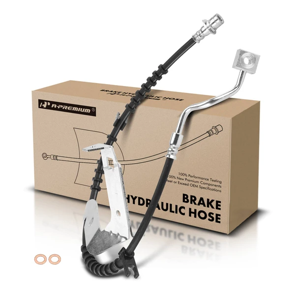 Front Driver Brake Hydraulic Hose for 2017-2021 Ford F-350 Super Duty