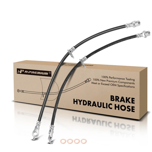 2 Pcs Rear Brake Hydraulic Hose for Toyota Camry 2018-2020 Lexus ES350 Avalon