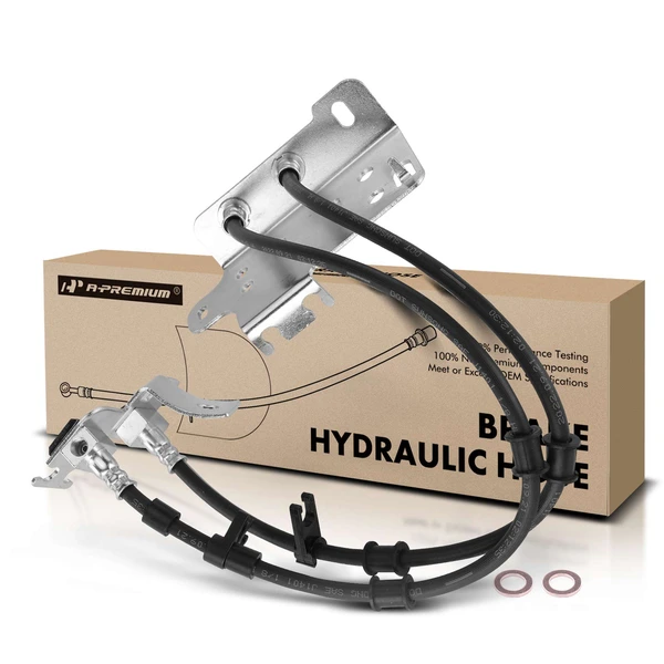 Rear Center Brake Hydraulic Hose for 2018-2019 Ford F-350 Super Duty