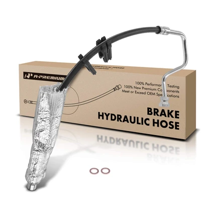 Front Driver Inner Brake Hydraulic Line