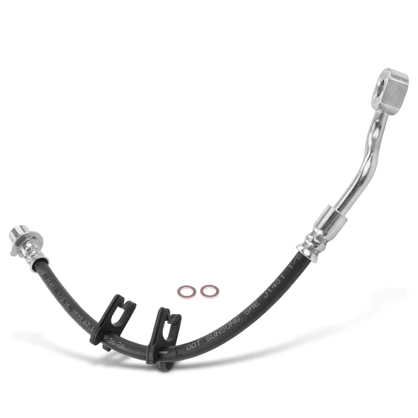 Front Driver Outer Brake Hydraulic Line for Ram 2500 3500 2017-2018 RWD