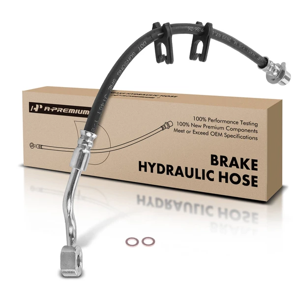 Front Driver Outer Brake Hydraulic Line for Ram 2500 3500 2017-2018 RWD