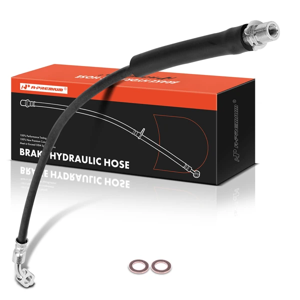 Front Passenger Brake Hydraulic Hose for 2017 Chevrolet Traverse