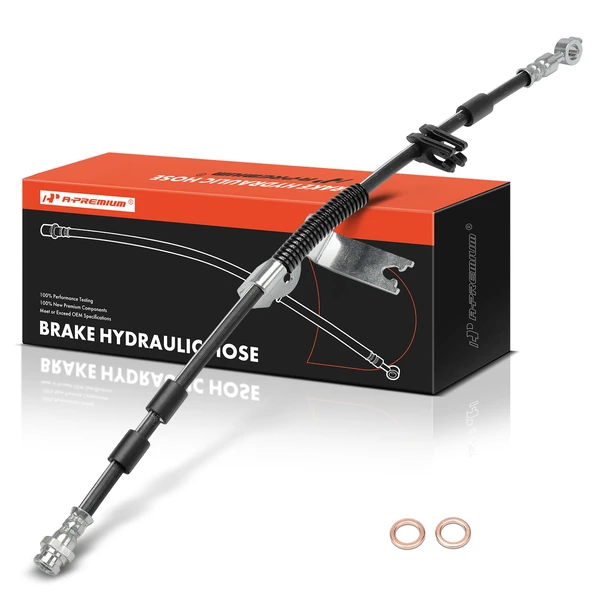 Rear Driver Brake Hydraulic Hose for Lincoln Continental 2017-2020 V6 3.7L 3.0L 2.7L