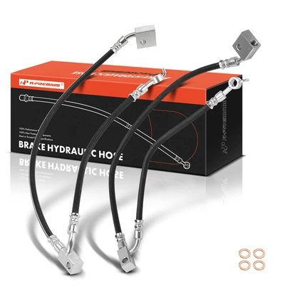 2 Pcs Front Brake Hydraulic Hose