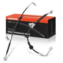 2 Pcs Rear Brake Hydraulic Hose
