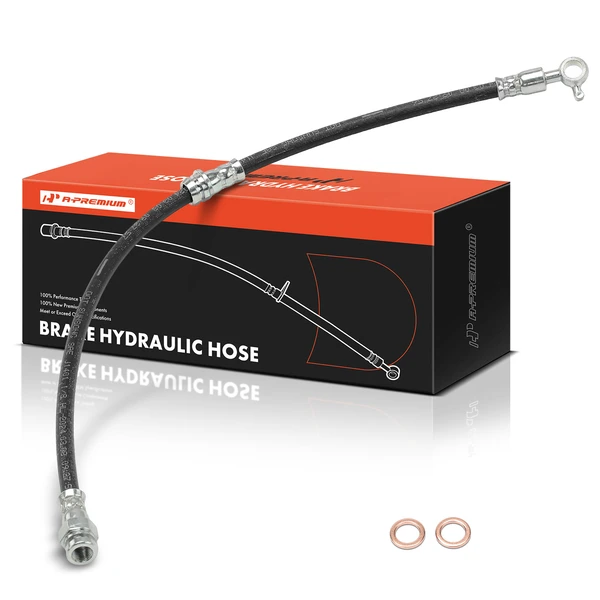 Front Passenger Brake Hydraulic Hose for Mazda CX-9 2016-2023 L4 2.5L