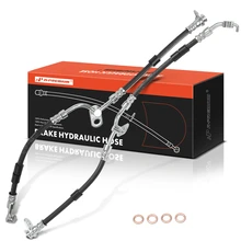 2 Pcs Front Brake Hydraulic Hose for 2017-2020 Fiat 124 Spider
