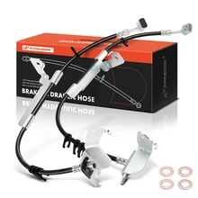 2 Pcs Rear Brake Hydraulic Hose for 2018-2024 Jeep Wrangler