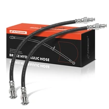2 Pcs Front Master Cylinder Brake Hydraulic Hose for 1955-1956 Dodge Coronet