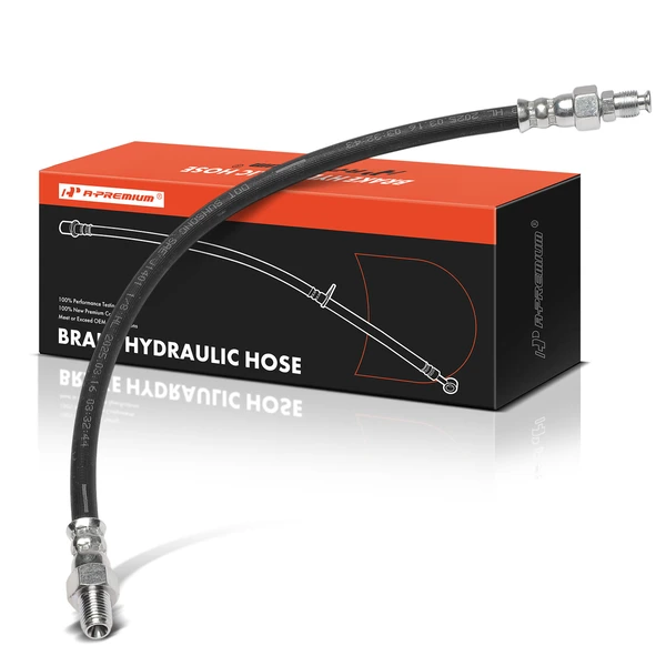 Front At Master Cylinder Brake Hydraulic Hose for 1956 DeSoto Firedome