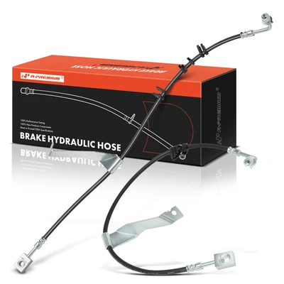 2 Pcs Front Brake Hydraulic Hose