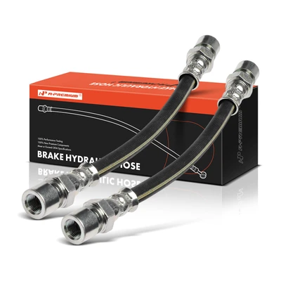 2 Pcs Rear Brake Hydraulic Hose