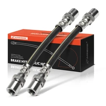2 Pcs Rear Brake Hydraulic Hose for 1980-1987 Subaru Standard