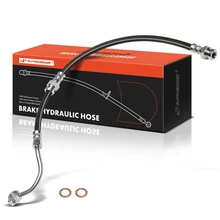Rear Driver Brake Hydraulic Hose for 1988 Mazda 323