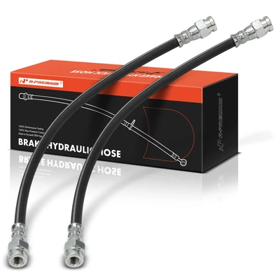 2 Pcs Rear Brake Hydraulic Hose