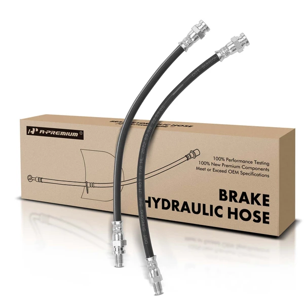 2 Pcs Rear Brake Hydraulic Hose for 2008-2018 Smart Fortwo