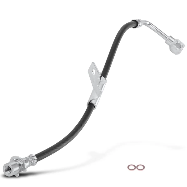 Front Driver Brake Hydraulic Hose for Chevy Blazer 1995-1997 S10 GMC Jimmy Sonoma