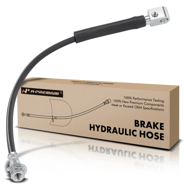 Rear Center Brake Hydraulic Hose for 1980-1991 Ford F-150