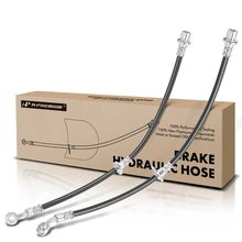2 Pcs Rear Brake Hydraulic Hose for 1995 1999-2000 Honda Civic
