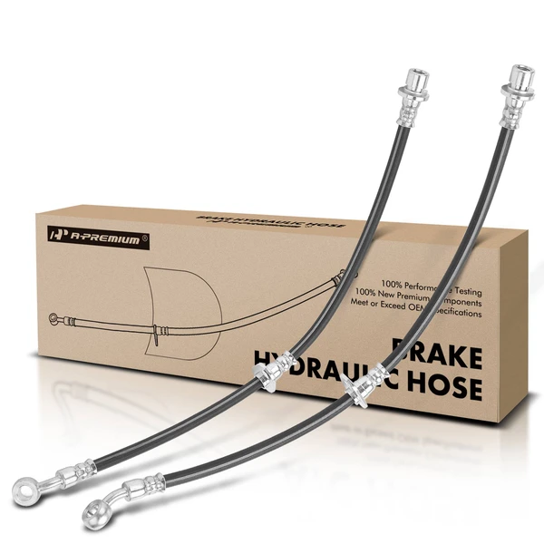 2 Pcs Rear Brake Hydraulic Hose for 1995 1999-2000 Honda Civic