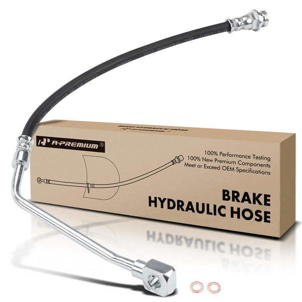 Front Passenger Brake Hydraulic Hose for 1992-1996 Chevrolet K2500 Suburban