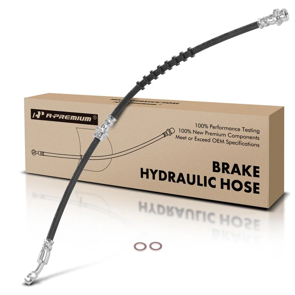 Front Driver or Passenger Brake Hydraulic Hose for 1993-2001 Nissan Altima