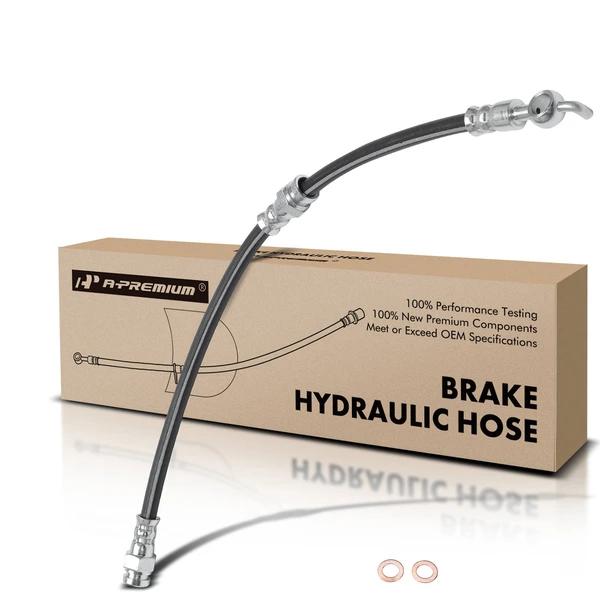 Front Driver or Passenger Brake Hydraulic Hose for 1994-1997 Mercury Tracer