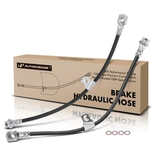 2 Pcs Front Brake Hydraulic Hose