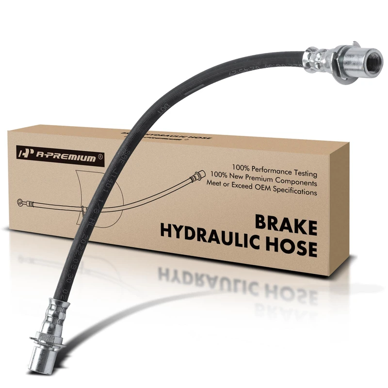 Front Brake Hydraulic Hose for Toyota Pickup 84-95 L4 2.4L V6 3.0L Diesel Petrol