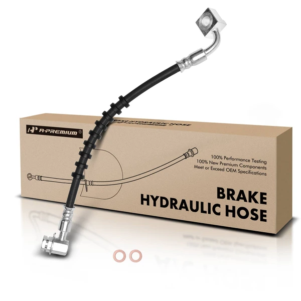 Front Passenger Brake Hydraulic Hose for 1998-2009 Mazda B4000