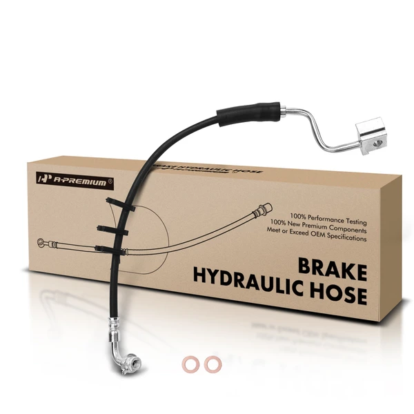 Front Passenger Brake Hydraulic Hose for 2003 Ford E-150 Club Wagon