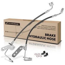 2 Pcs Rear Brake Hydraulic Hose for 1995-1997 Dodge Intrepid