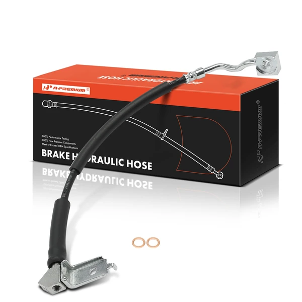 Front Driver Brake Hydraulic Hose for Ford Ranger 1998-2001 Mazda B2500 RWD