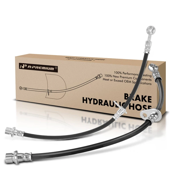 2 Pcs Front Brake Hydraulic Hose for 2001-2003 Acura CL