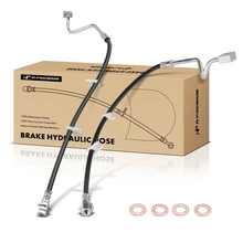 2 Pcs Front Brake Hydraulic Hose