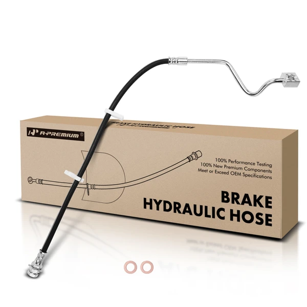 Front Driver Brake Hydraulic Hose for Ford F-250 F-350 Super Duty 1999-2004