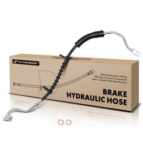 Front Driver Brake Hydraulic Hose for Ford Ranger Mazda B2300 B3000 B4000 95-97