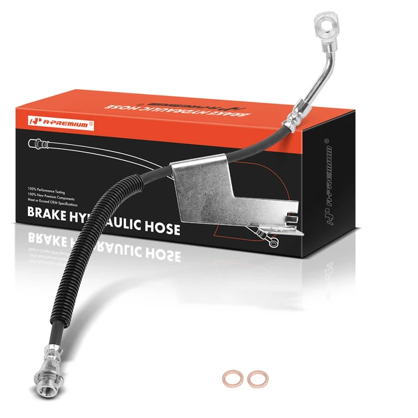 Front Driver Brake Hydraulic Hose for Chevy Express 2500 Express 3500 GMC