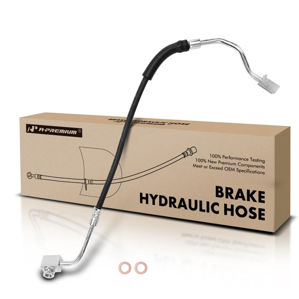 Front Driver Brake Hydraulic Hose for Ford Ranger Mazda B2300 B3000 1995-1997