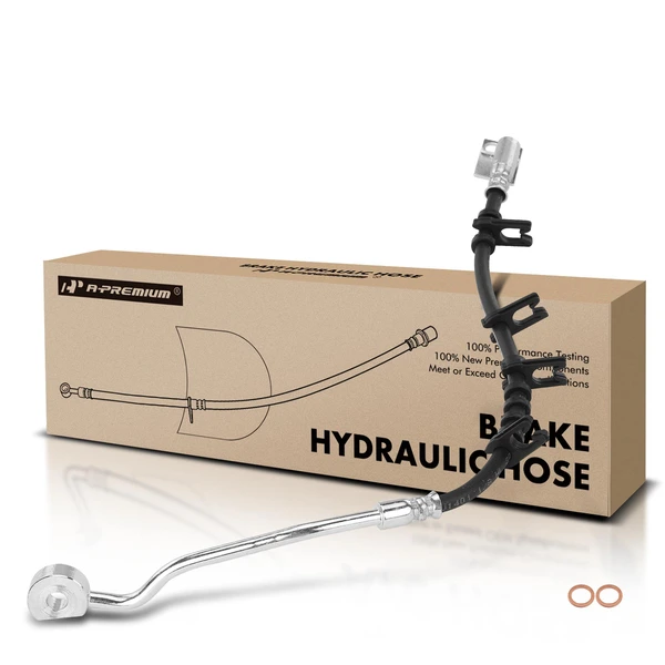 Front Passenger Brake Hydraulic Hose for 1993-1995 Jeep Wrangler