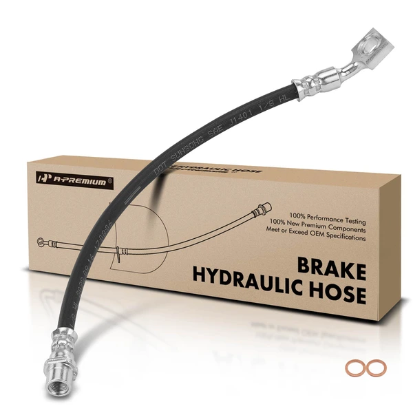 Rear Driver or Passenger Brake Hydraulic Hose for 2003-2007 Saab 9-3