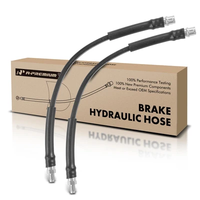 2 Pcs Front Brake Hydraulic Hose